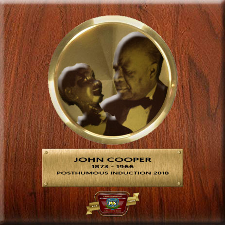 Ventriloquist John Cooper - Ventriloquist Hall Of Fame