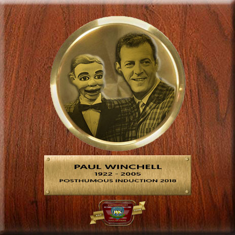 Paul Winchell Ventriloquist at Ventriloquist Hall of Fame